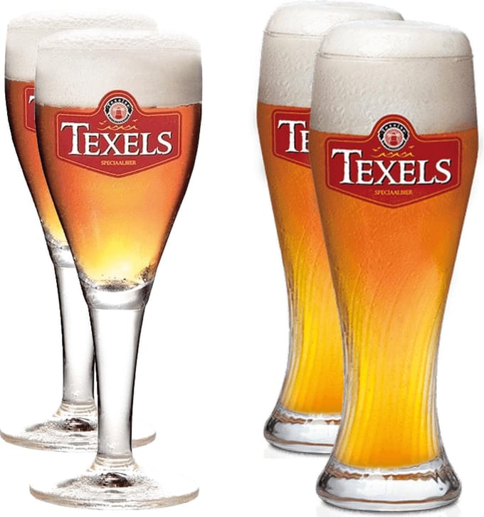 Bierglazen cadeau / kado pakket - Texels