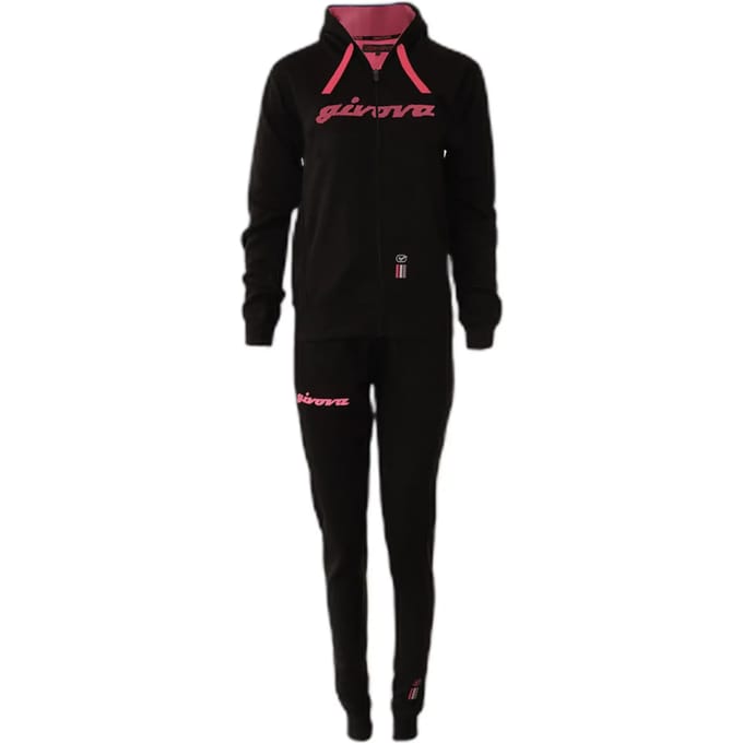 Glinsterend trainingspak met capuchon voor dames Givova 105