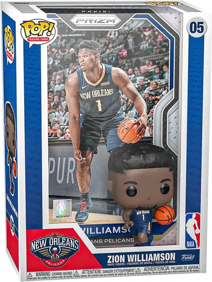 POP! Trading Cards Zion Williamson 05 NBA