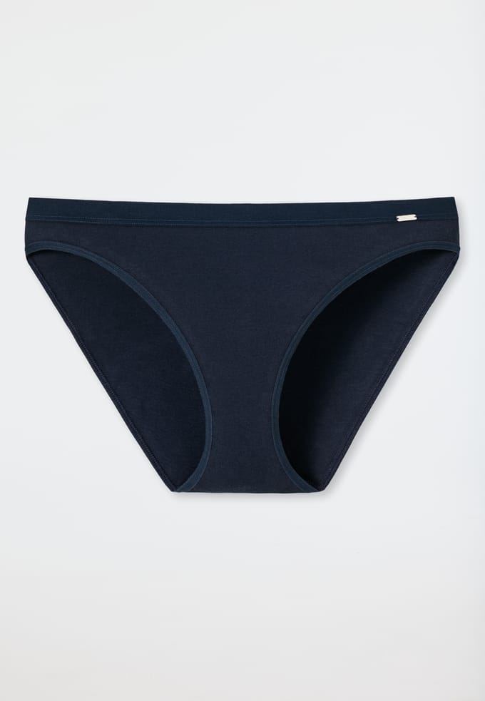 Schiesser Minislip - Naturschönheit Dames Onderbroek - nachtblauw