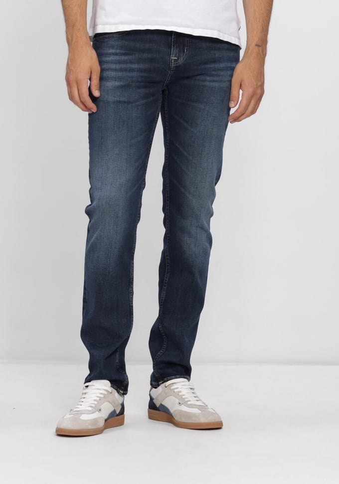 7 For All Mankind Slimmy Brief Jeans Heren - Broek - Donkerblauw - Maat 30