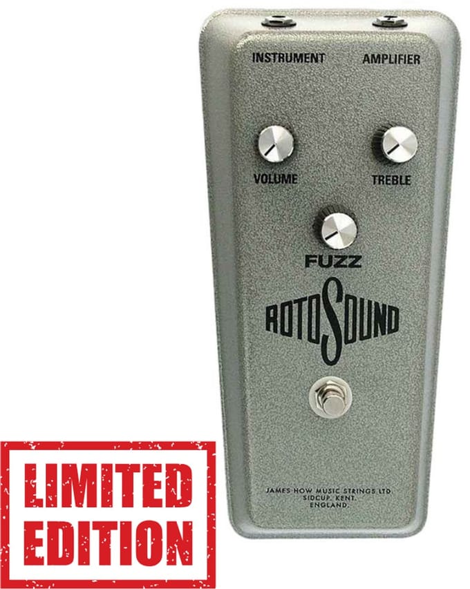 Rotosound RFB1 FUZZ Limited Edition Reissue effectpedaal