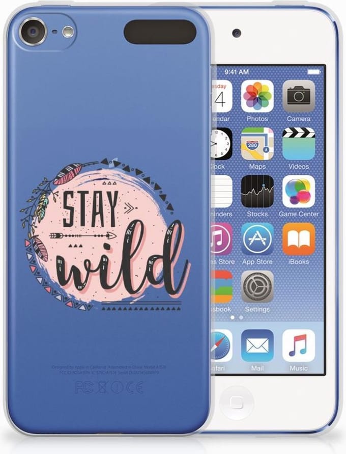 Apple iPod Touch 5 | 6 Telefoonhoesje met Naam Boho Stay Wild