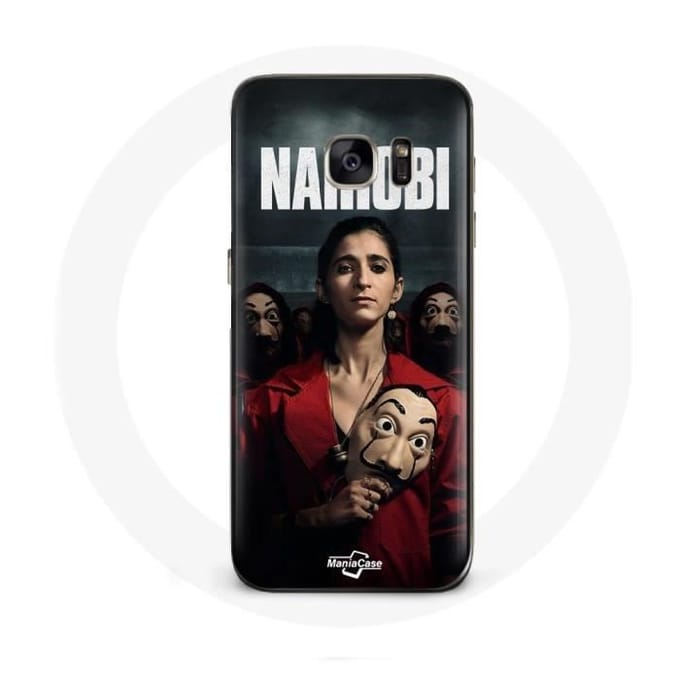 Case voor Samsung Galaxy S7 Edge La casa de papel Nairobi Seizoen 4