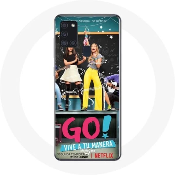 Coque Samsung Galaxy A21S Poursuis tes rêves Go! Vive a tu manera saison 2