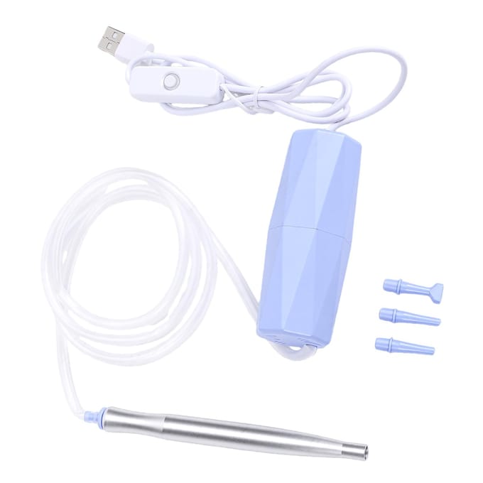 Elektrische Strass Stippen Pen USB-Powered Multi Tip Strass Schildergereedschap voor Knutselen met Verwisselbare Koppen white