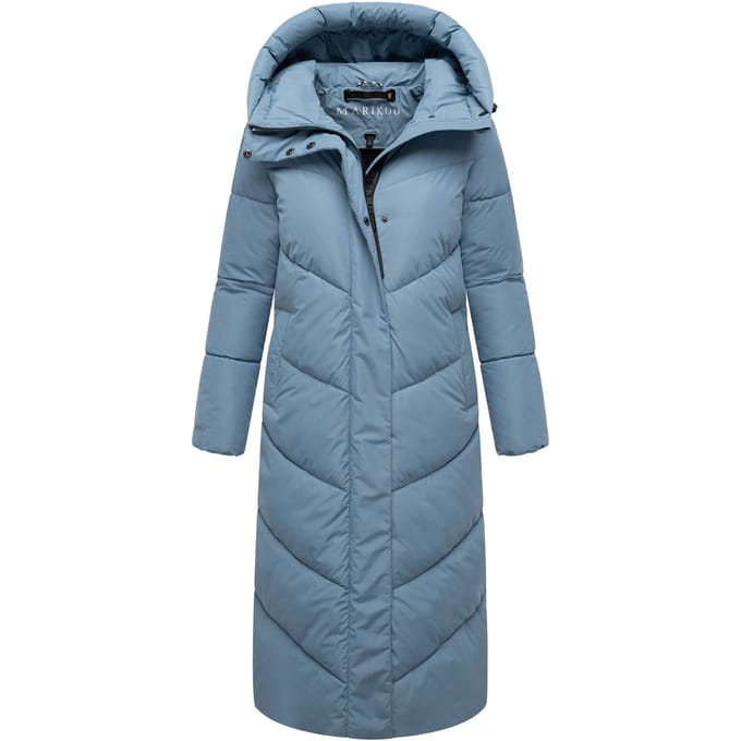 Marikoo dames wintermantel Ranjaa gewatteerd met capuchon & reflecterende details