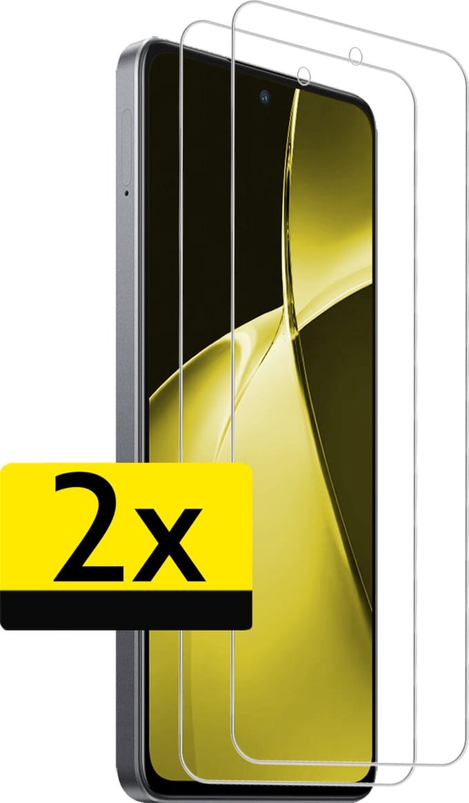 Screenprotector - Geschikt voor OnePlus Nord CE 4 Lite - 2 Stuks - Extra Sterk - Beschermglas - Gehard Glas - Tempered Glass - Screen Protector