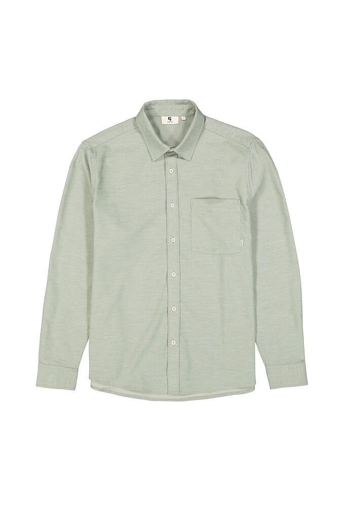 Garcia corduroy overhemd mintgroen