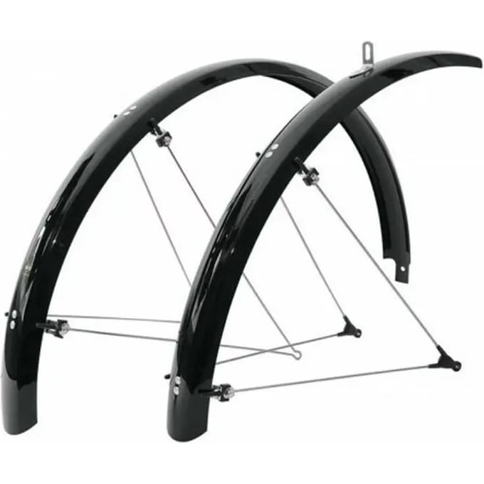 Sks Spatbordenset Edge 28 Inch 56 Mm Aluminium Zwart
