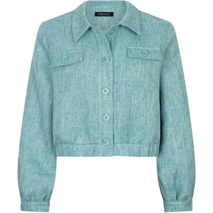 Ydence Jacket Jinte Jassen Dames - Zomerjas - Mint - Maat M