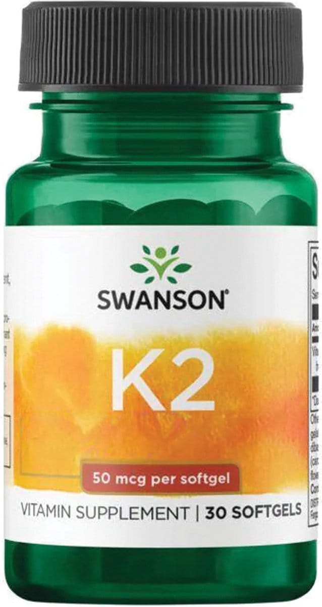 Swanson health Ultra Natural Vitamine K2 (Menaquinone-7 from Natto) 50mcg