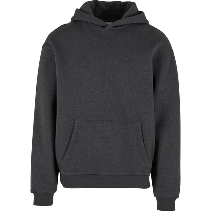 Urban Classics - Fluffy Hoodie/trui - S - Grijs