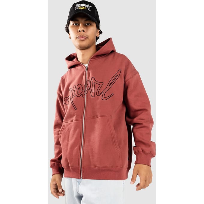 Rip Curl Medina Script Zip Hoodie rood