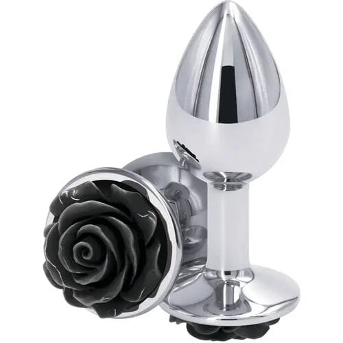 NS Novelties - Rose Buttplug Small - Anal Toys Buttplugs Zwart