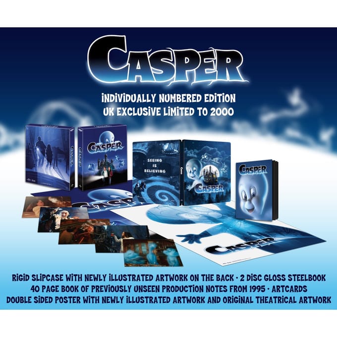 Casper - 30th Anniversary Edition - 4K Ultra HD + Blu-ray - Import