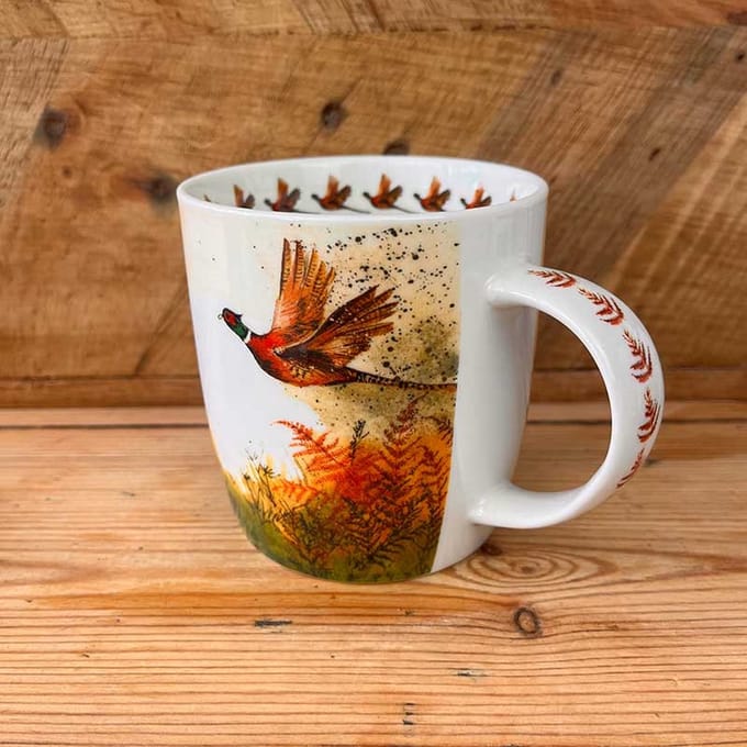 Alex Clark Mok Pheasants & Bracken ~ Fazant