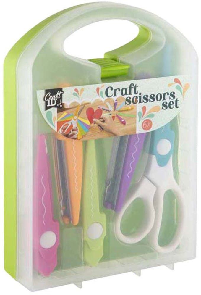 Creative Craft Group knutsel scharenset voor kinderen - decoratief knippen.
