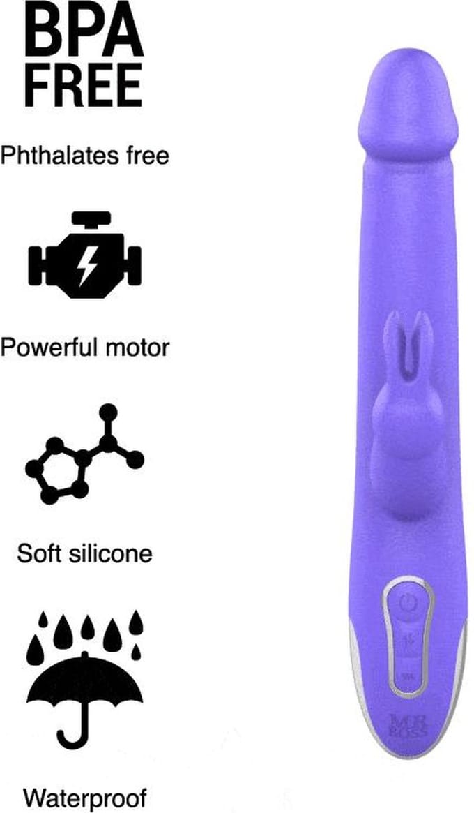 MR. BOSS | Mr Boss Arturo Vibrator and Rotator Watchme Wireless Technology Compatible