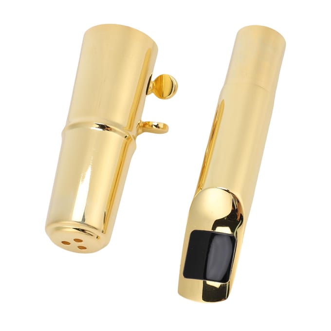 Saxofoon Mondstuk Metaal Messing B Plat     Accessoires Professionals Beginners beige