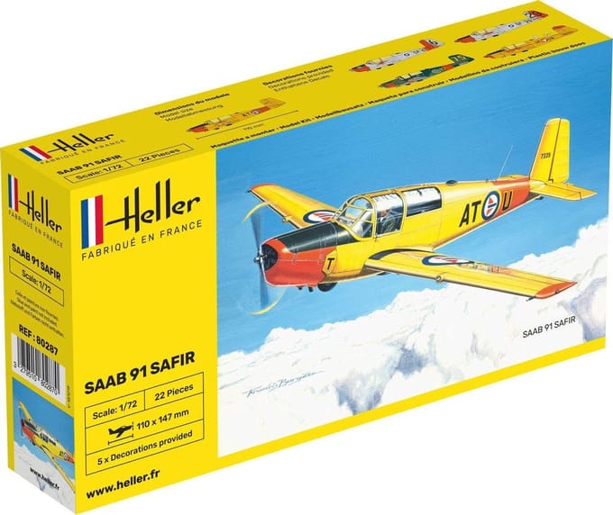 Heller Modelbouwpakket Militaire voertuigen - 80287 SAFIR 91 Plastic - 1:72 - Modelbouw