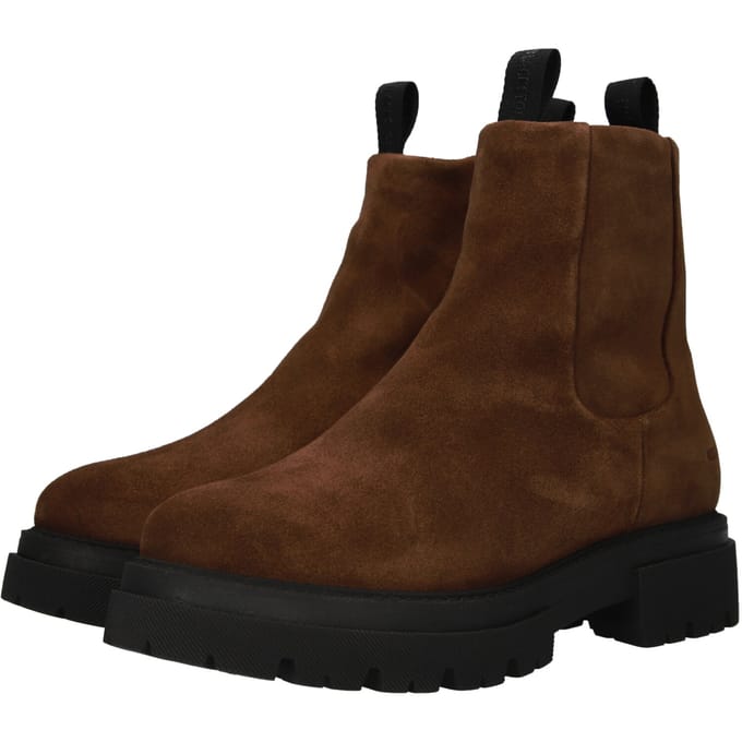Blackstone ASTA - AL475 Chocolate - Chelsea boots - Vrouw - Dark brown - Maat: 39