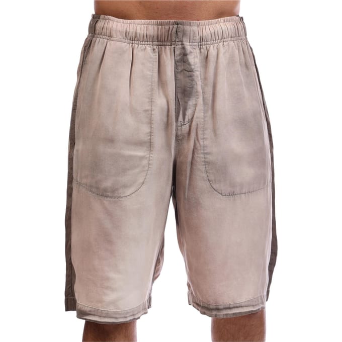 Diesel Heren Relaxed Fit Casual Sweat Shorts (Grijs)