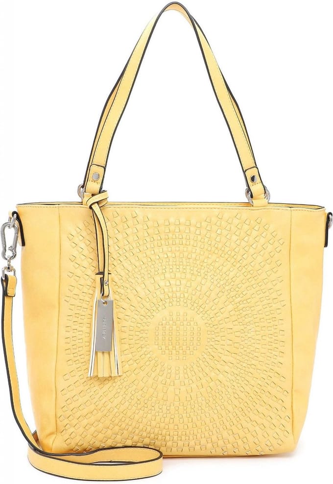SURI FREY Schoudertas Ruby Shopper Yellow Geel