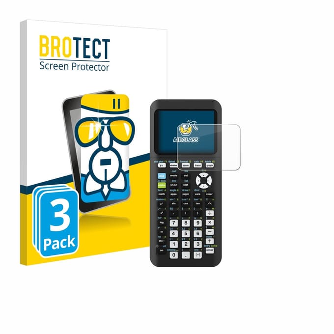 Screenprotector 3 Stuks voor Texas Instruments TI-84 Plus CE-T Python Beschermglas transparant