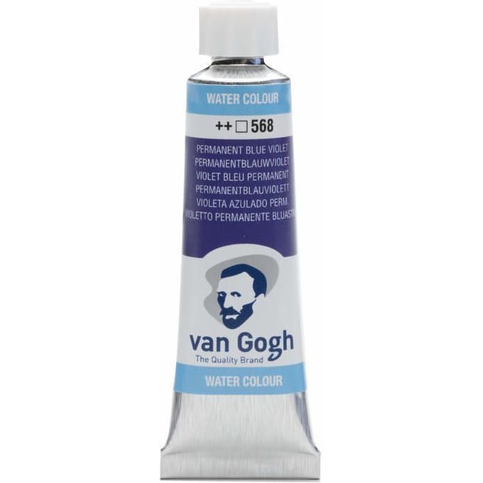 Van Gogh Aquarelverf Tube - 10 ml 568 Permanentblauwviolet