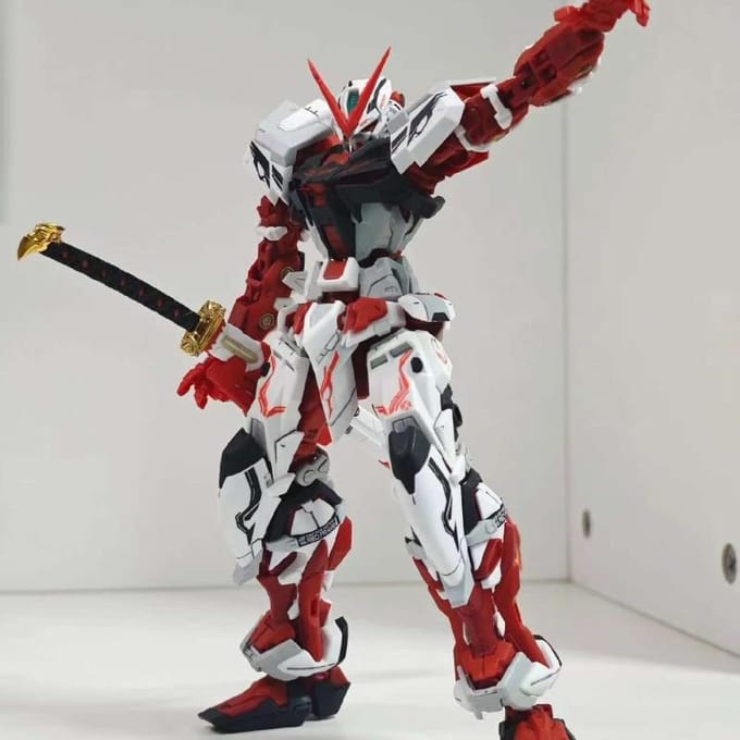 Astray Rood Frame Model-58 1/144 SEED DESTINY Model DIY Montage Actiefiguren Anime Model Speelgoed Cadeau Verzameling gray