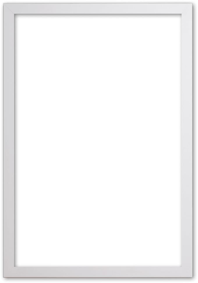 Moderne Lijst 40x40 cm Wit - Grace