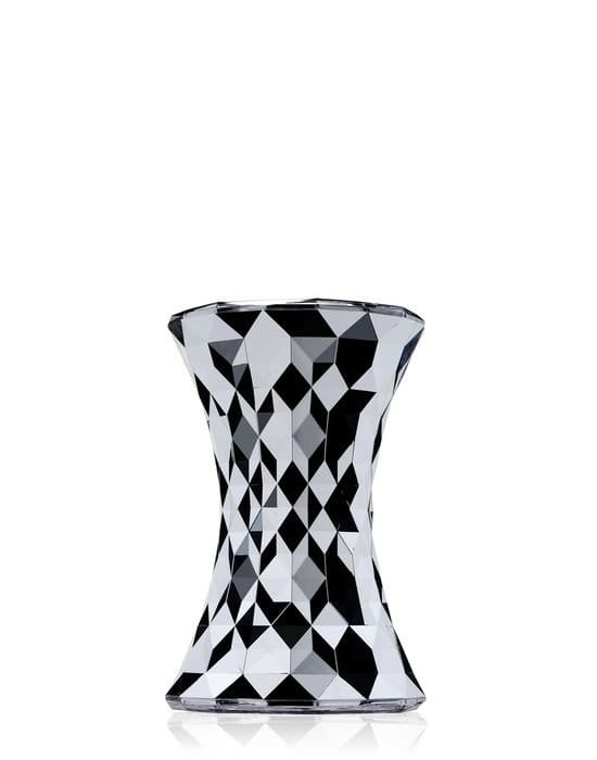 Kartell - Stone kruk - chroom - zilver