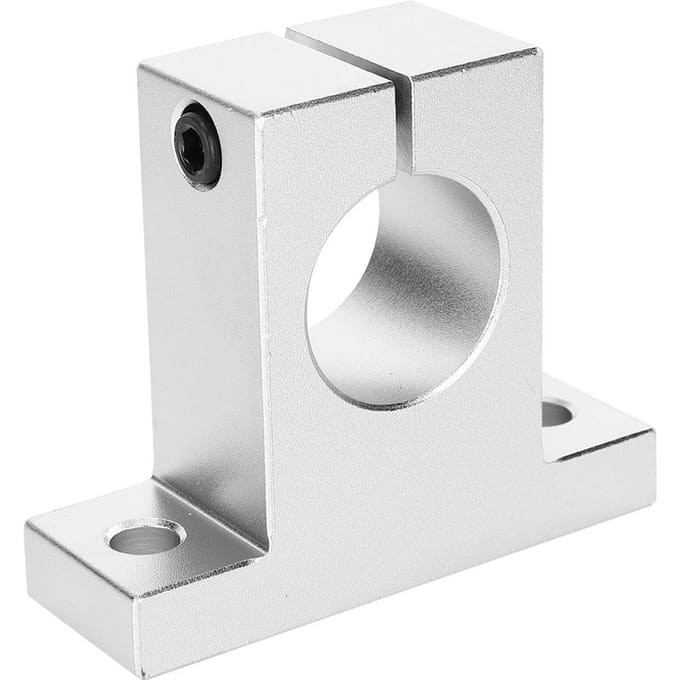 2 stuks Asbeugel Bevestiging Aluminiumlegering Hardware Accessoire SK 20 voor Zware Belasting white