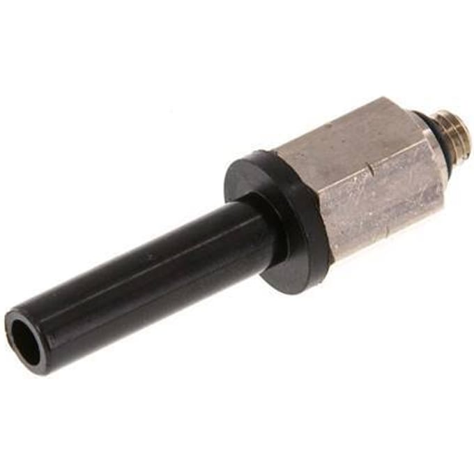 6 Mm X Unf 10-32 Plug-In Fitting Messing/Pa 66 Nbr [5 Stukken]
