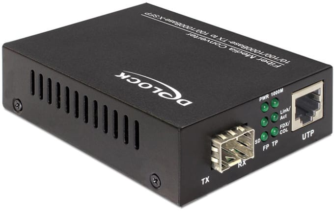 Delock Media Converter 10/100/1000Base-T to 100/1000Base-X SFP