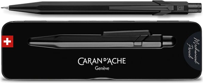 Caran d'Ache 844 Code Black Limited Edition Zwart Potlood