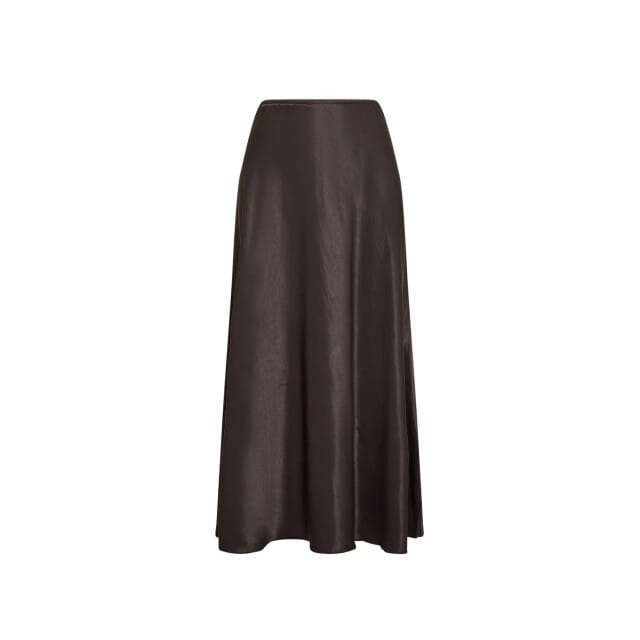 MSCH Copenhagen Mschnicolette Ullas Skirt Rokken Dames - Bruin - Maat XL
