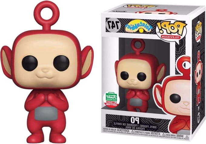 Po figuur - Teletubbie verzamelobject - Kinderkamer decoratie - Stylized ontwerp - Niet gespecificeerd - Rood