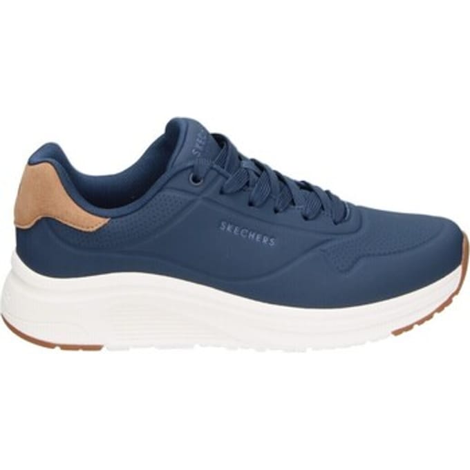 Skechers UNO LITE 2 Heren Sneakers - Donkerblauw / Chestnut