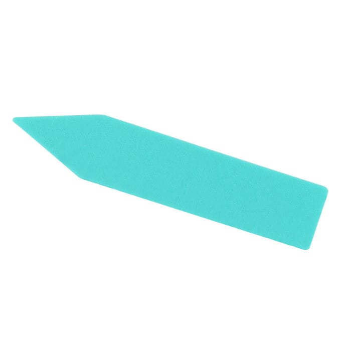 100 stuks Plastic Bloem Plant Zaad Naam Staak Label Marker blue