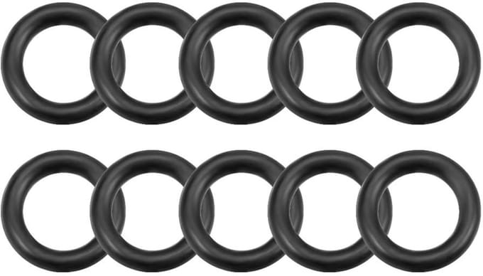 O-ringen 5,5 mm AD 3,5 mm ID 1 mm breedte metrische nitrilrubberen afdichting