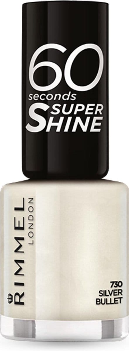 Rimmel London 60 Seconds Super Shine 730 Silver Bullet