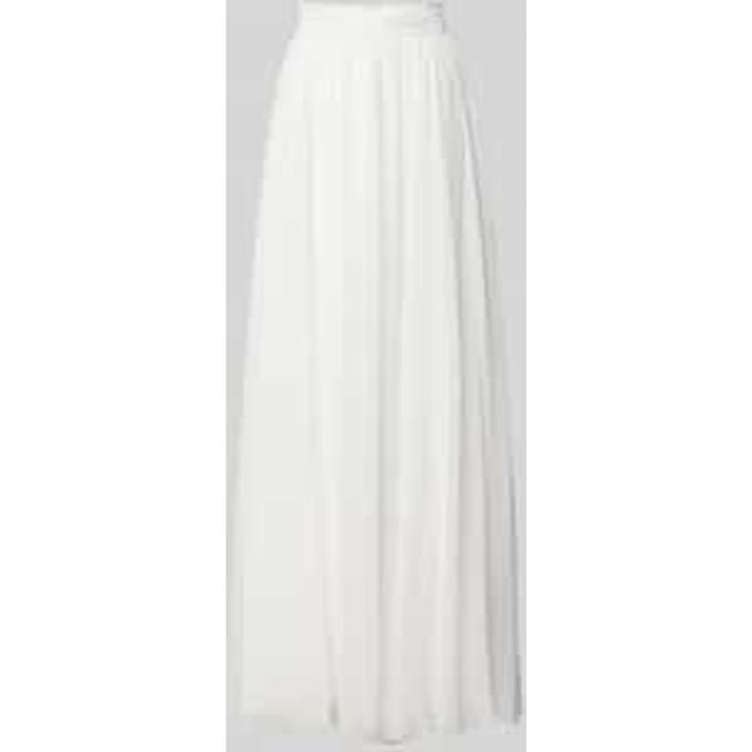 Maxirok van Chiffon met Ritssluiting