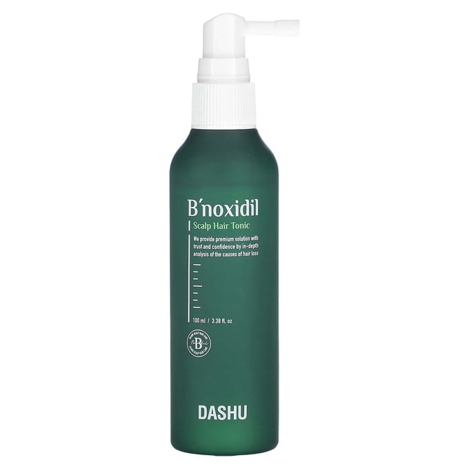 Dashu, B'noxidil, hoofdhuidtonic, 100 ml (3,38 fl oz) white
