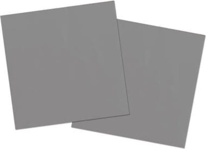 Folat - Servetten - Zilver 33x33cm (20 stuks)