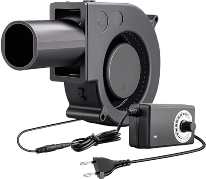 Instelbare Radiale Ventilator 12V - Turbineventilator voor Camping en Ventilatie