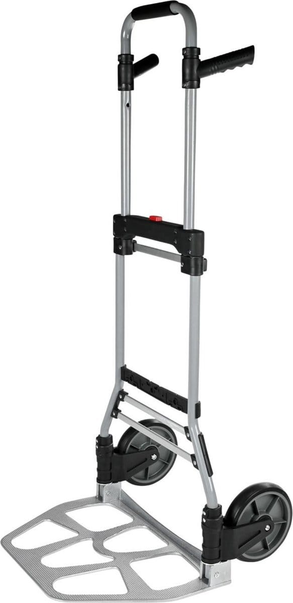 Höfftech opvouwbare Steekwagen - 120 KG - Duitse kwaliteit  - 51 x 48.5 x 107 cm - Steekwagen
