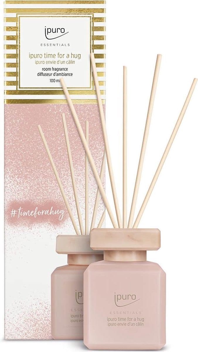 Ipuro Essentials Geurstokjes - Time for a Hug - 100 ml