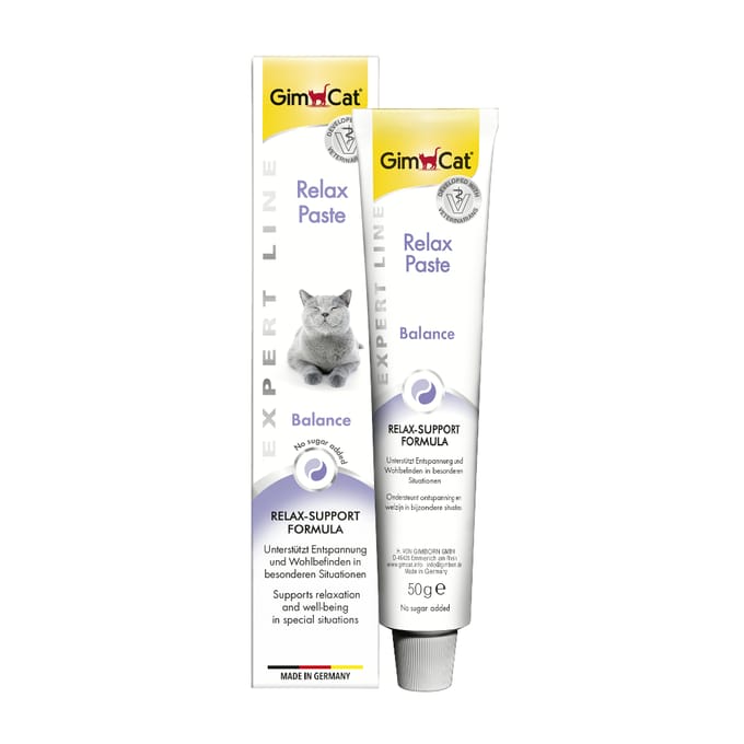 50g GimCat Relax Pasta voor Katten (Anti-Stress)